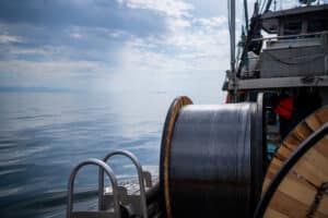 Ocean Destiny - Cable Laying in Strait of Georgia